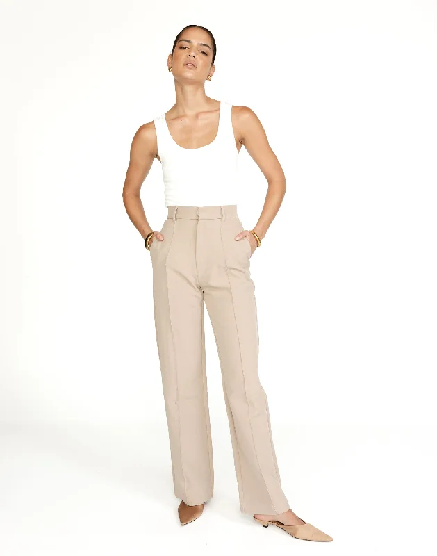 women's moisture-wicking pantsColden Pants (Beige)