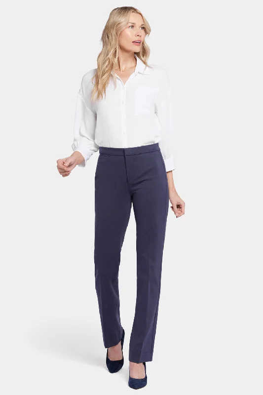 women's flare pantsSlim Trouser Pants - Oxford Navy