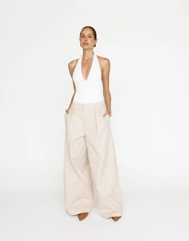 women's velvet pantsJoelle Pants (Beige)