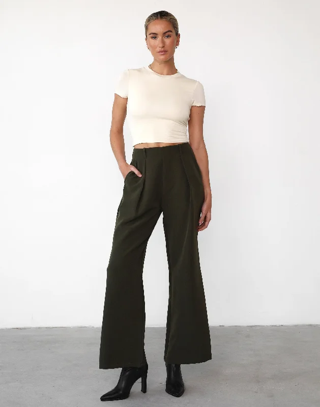 women's bridal pantsMalakai Pants (Olive)