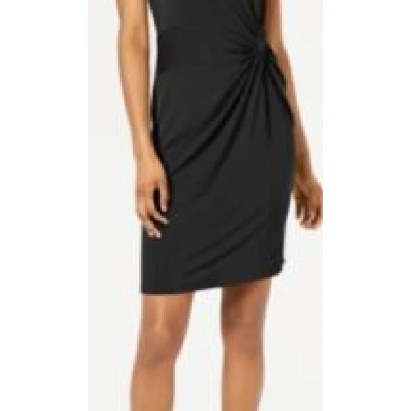 Sleeveless Dress For CocktailMaison Jules Women's Sleeveless Above The Knee Dress Black Size X-Small