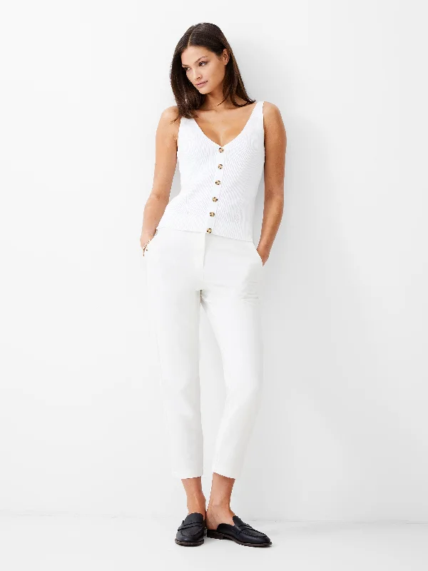 women's tall pantsTailored Tapered Ankle Grazer Trousers