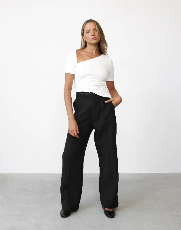 women's everyday pantsColden Pants (Black) - Petite