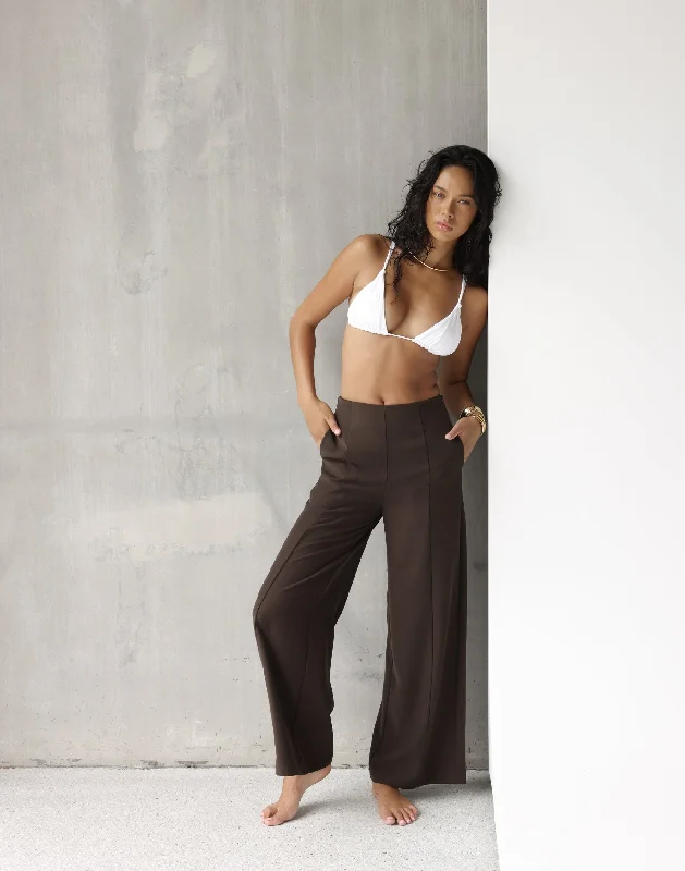 women's party pantsAlexander Pants (Dark Coffee)