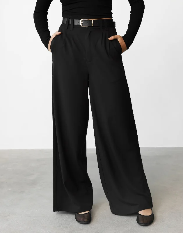 women's classic pantsRamona Pants (Black)