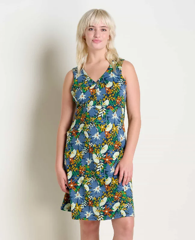 Sleeveless Dress In OrganzaRosemarie Sleeveless Dress