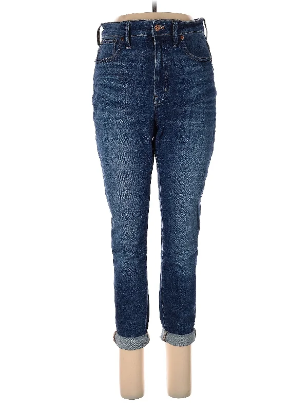 women's denim jeans for a vintage styleHigh-Rise Skinny Jeans in Medium Wash