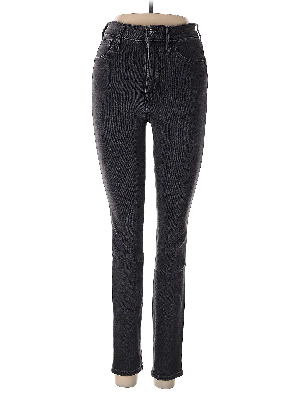 women's denim jeans for apple-shaped bodiesHigh-Rise Skinny Jeans in Dark Wash