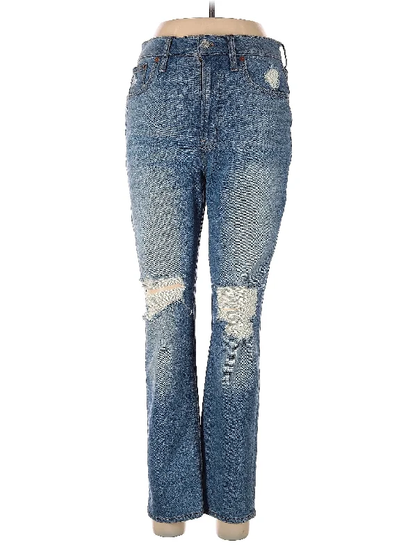 women's denim jeans for autumnHigh-Rise Bootleg Jeans