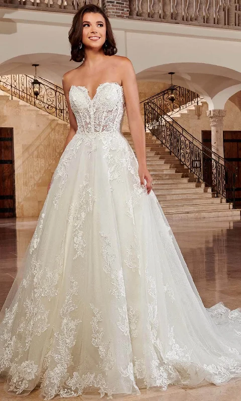 Formal Dress for Museum GalasRachel Allan Bridal RB4149 - Sweetheart Tulle Bridal Gown