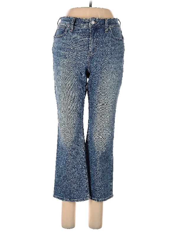 women's denim jeans for special occasionsHigh-Rise Bootleg Jeans in Medium Wash