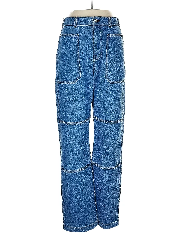 women's denim jeans for a chic appearanceHigh-Rise Wide-leg Jeans in Medium Wash