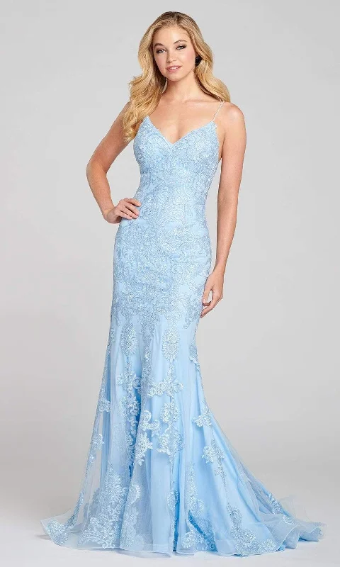 Formal Dress for Creative ThemesColette for Mon Cheri - CL12128 Embroidered Applique Mermaid Gown