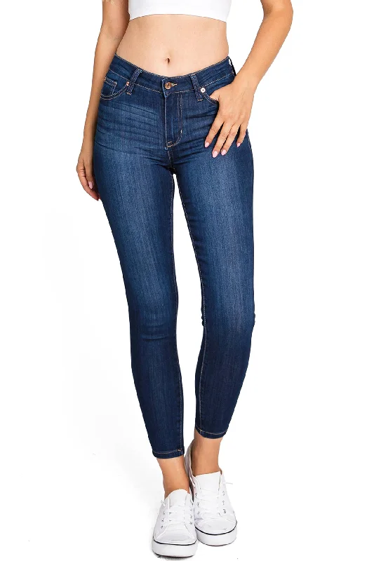 women's denim jeans for a stylish outfitPosie Mid-Rise Skinny Jeans