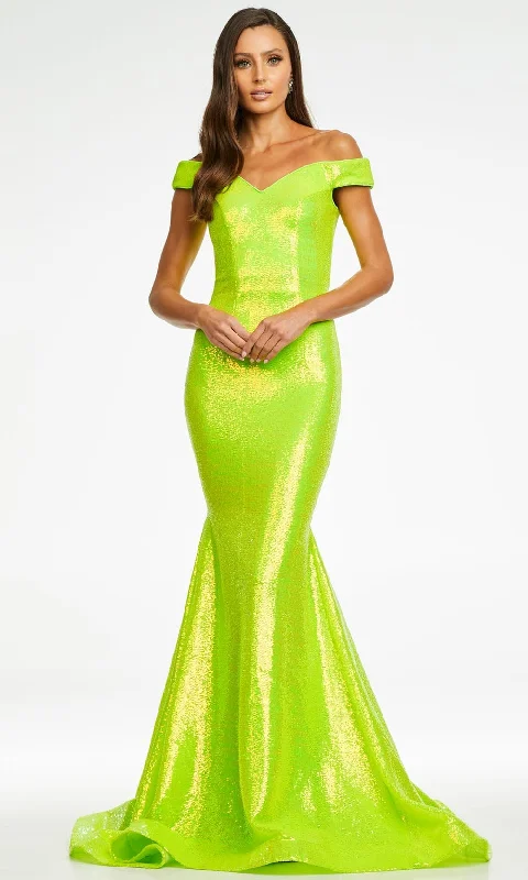 Men's Formal Dress CodesAshley Lauren - 11109 Sequin Mermaid Gown