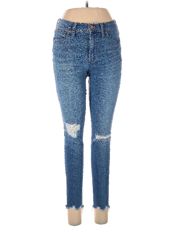 women's denim jeans for hourglass figuresMid-Rise Skinny Jeans