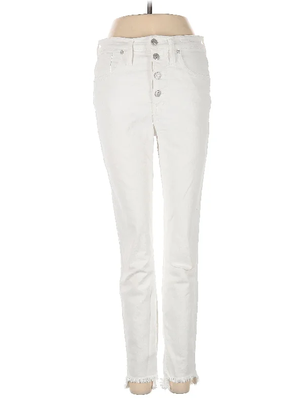 women's denim jeans with stretch fabricMid-Rise Skinny Jeans in Light Wash