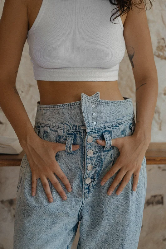 women's high-waisted denim jeansSucker For Love