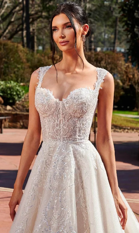 Formal Dress for Golden GlobesRachel Allan RB4153 - Sweetheart Corset Bodice Bridal Gown