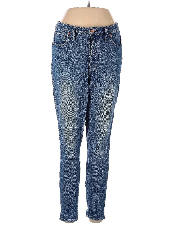 women's denim jeans with rhinestonesLow-Rise Straight-leg Jeans in Medium Wash