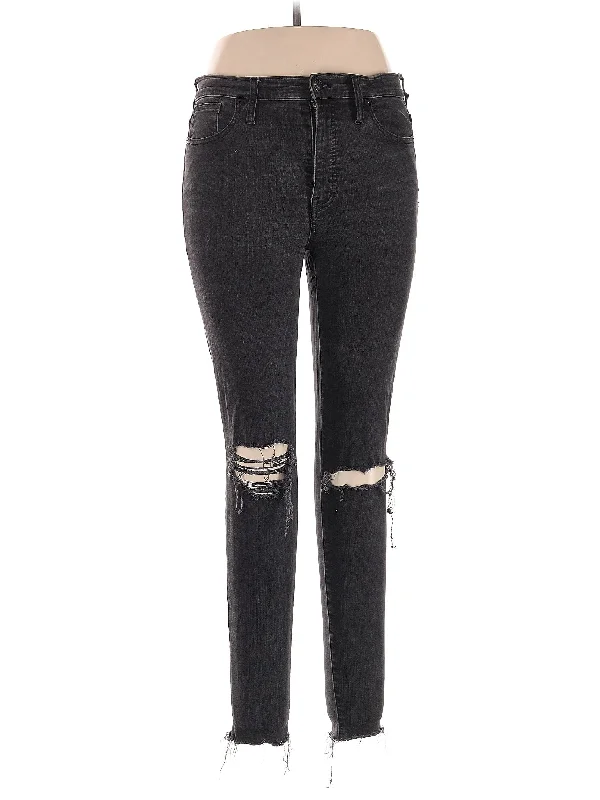 women's black denim jeansHigh-Rise Skinny Jeans