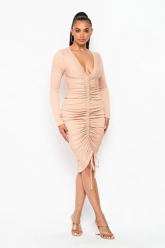 high-slit midi dressesChrissy Midi Dress