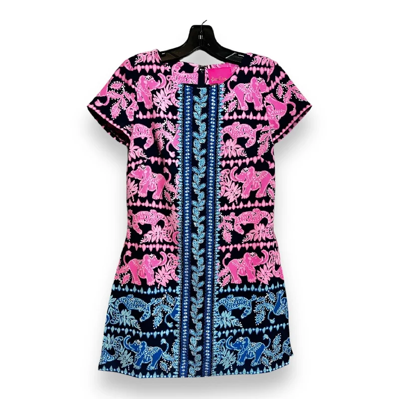 women's denim dressesDress Casual Short By Lilly Pulitzer In Multi-colored, Size: 0p