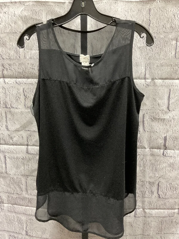 women's tops for those who want to make a fashion statementTop Sleeveless Basic By Chicos  Size: M