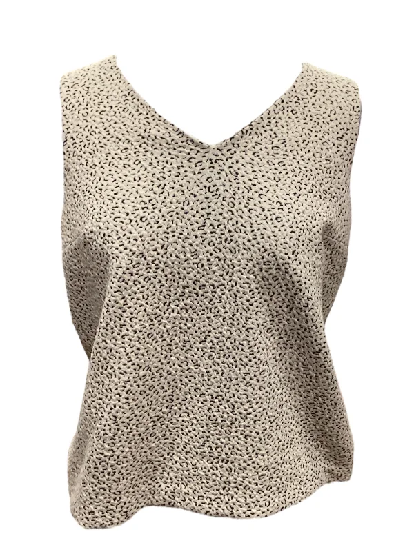 women's tops for summer festivalsTop Sleeveless By Banana Republic  Size: M