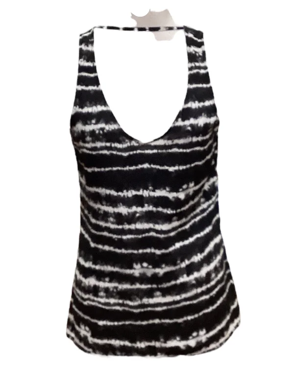 women's tops with cold-shoulder cutsTop Sleeveless By Express  Size: S