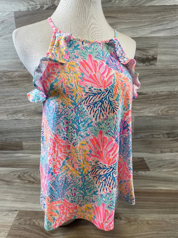 women's tops with cold-shoulder cutsTop Sleeveless By Lilly Pulitzer  Size: Xs