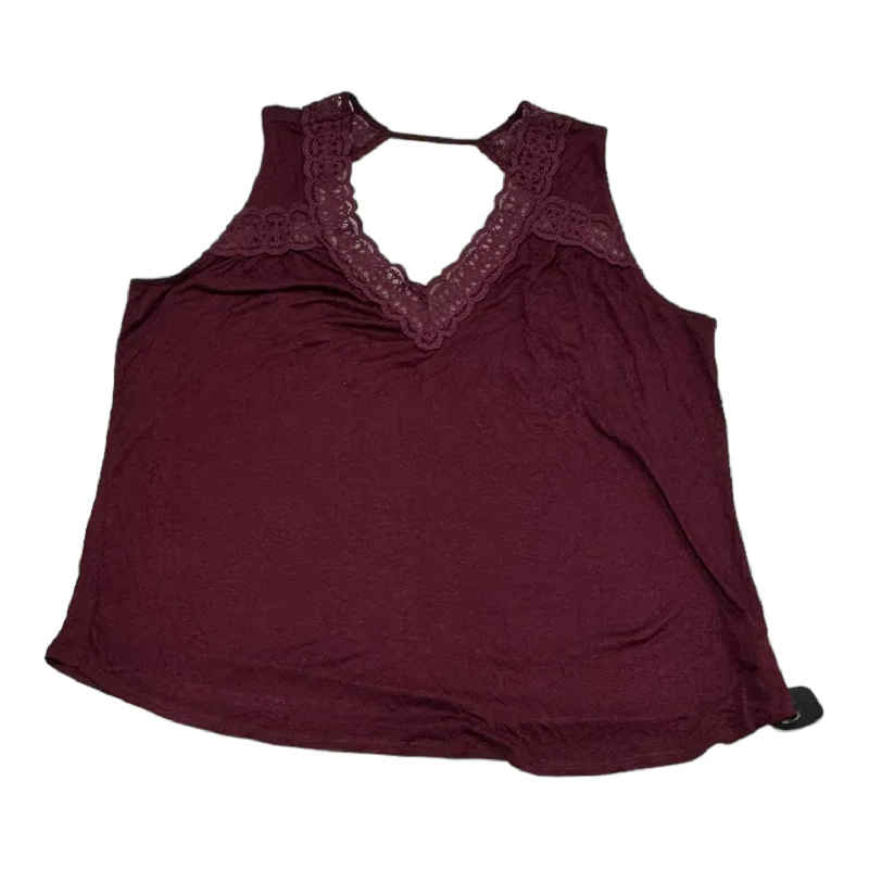 women's tops for everyday eleganceTop Sleeveless By Maurices  Size: Xxl